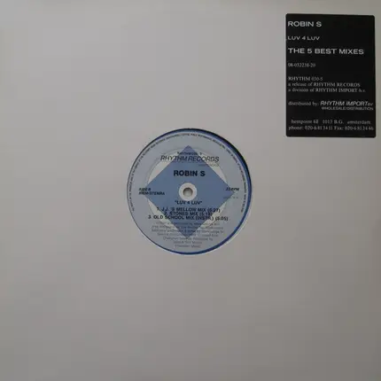 Robin S, Robin S. - Luv 4 Luv (Remixes)