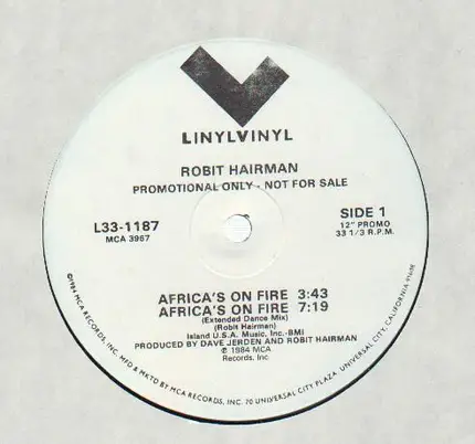 Robit Hairman - Africa's On Fire