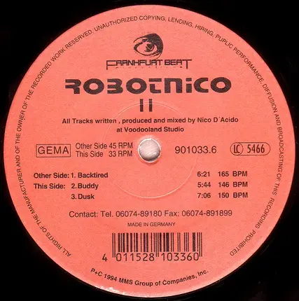 Robotnico II - Backtired