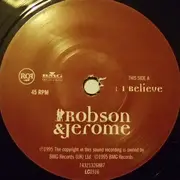 7inch Vinyl Single - Robson & Jerome - I Believe / Up On The Roof