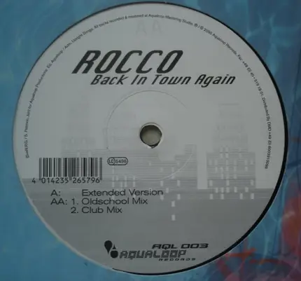 Rocco - Back In Town Again