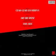 12inch Vinyl Single - Rocco Granata - Ciao Ciao Bambina