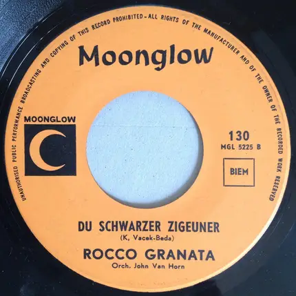 Rocco Granata - Dreh' Dich Noch Einmal Um / Du Schwarzer Zigeuner