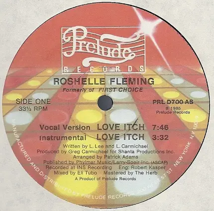Rochelle Fleming - Love Itch
