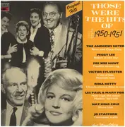 LP - Peggy Lee, a.o. - Those Were The Hits Of 1950-1951 - Mono