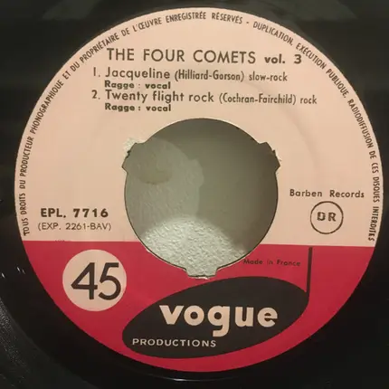 Rock-Ragge And His Four Comets - Vol. 3