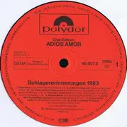 LP - Rockefellers Fantastic Sound - Adios Amor Schlager-Erinnerungen 1983