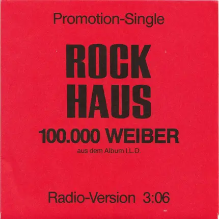 Rockhaus - 100.000 Weiber