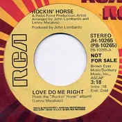Rockin' Horse - Love Do Me Right