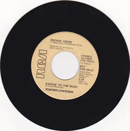 Rockin' Horse - Dancin' To The Music