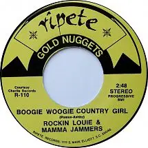 Rockin' Louie and the Mamma jammers - Boogie Woogie Country Girl