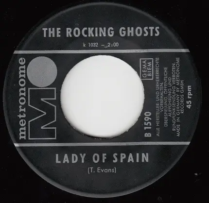 Rocking Ghosts - Vilja, Oh Vilja / Lady Of Spain