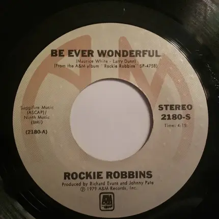 Rockie Robbins - Be Ever Wonderful / If Ever I Lose You