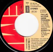 7inch Vinyl Single - Rocky Burnette - Fallin' In Love (Bein' Friends)