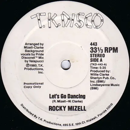 Rocky Mizell - Let's Go Dancing