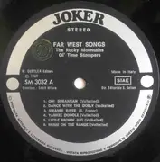 LP - Rocky Mountains Ol' Time Stompers - Far West Songs