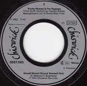 7inch Vinyl Single - Rocky Sharpe & The Replays - Shout Shout