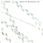 7'' - Rocky Burnette - Tired Of Toein' The Line / Clowns From Outer Space