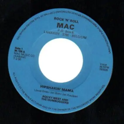 Rocky West And The Humbuggers - Hipshakin' Mama / South Rampart Street