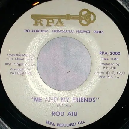 Rod Aiu - For You / Me And My Friends