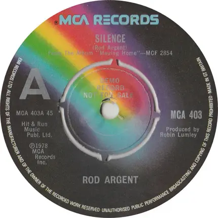 Rod Argent - Silence