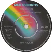 7inch Vinyl Single - Rod Argent - Silence - Promo, Company Sleeve