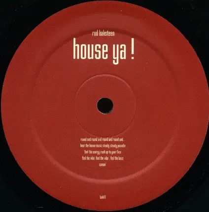 Rod Baksteen - Stolen Soul / House Ya!