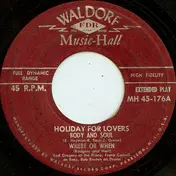 Rod Gregory , Frank Carrol , Bob Rosten - Holiday For Lovers