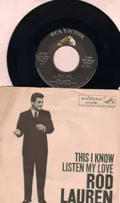 Rod Lauren - This I Know