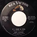 7inch Vinyl Single - Rod Lauren - If I Had A Girl / No Wonder - Hollywood Pressing