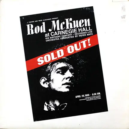 Rod McKuen - At Carnegie Hall