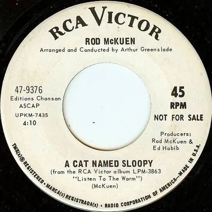 Rod McKuen - Listen to the Warm