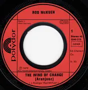 7inch Vinyl Single - Rod McKuen - The Wind Of Change (Aranjuez)
