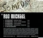 CD Single - Rod Michael - Someday