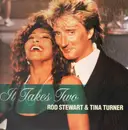 12inch Vinyl Single - Rod Stewart & Tina Turner - It Takes Two