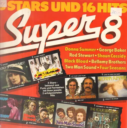 Rod Stewart, Donna Summer, Shaun Cassidy a.o. - Super 8