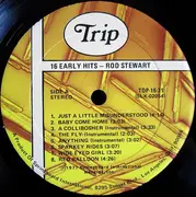 LP - Rod Stewart - 16 Early Hits