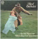 LP - Rod Stewart - An Old Raincoat Won't Ever Let You Down - Vertigo Swirl