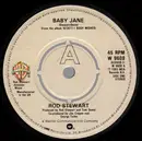 7inch Vinyl Single - Rod Stewart - Baby Jane - Large centre