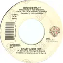 7inch Vinyl Single - Rod Stewart - Crazy About Her