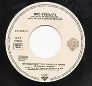 7inch Vinyl Single - Rod Stewart - My Heart Can't Tell You No