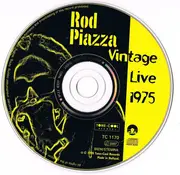 CD - Rod Piazza - Vintage Live 1975