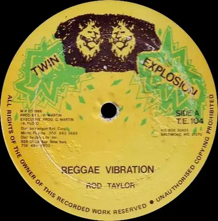 Rod Taylor / Chris - Reggae Vibration / Reggae Gone Clear