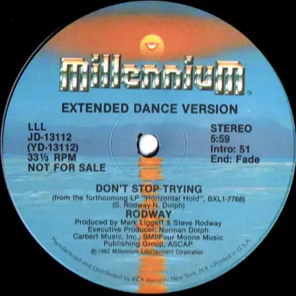 Rodway - Don't Stop Trying