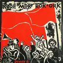 LP - Røde Mor - Rok Ork - Black Labels + Insert, Poster