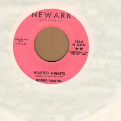 Rodge Martin - Wasted Nights