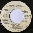 7inch Vinyl Single - Rodney Crowell - Victim Or A Fool