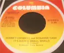 7inch Vinyl Single - Rodney Crowell And Rosanne Cash - It's Such A Small World