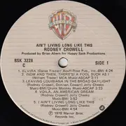 LP - Rodney Crowell - Ain't Living Long Like This