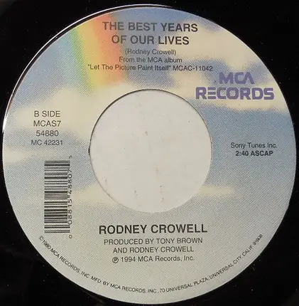 Rodney Crowell - Big Heart